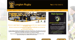 Desktop Screenshot of longtonrugby.co.uk